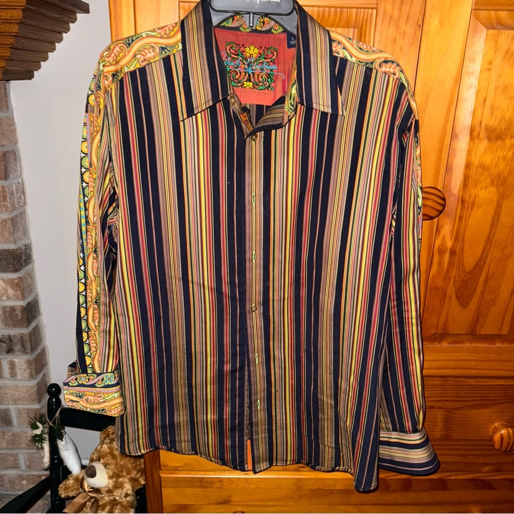 Men's Multicolor Striped Shirt